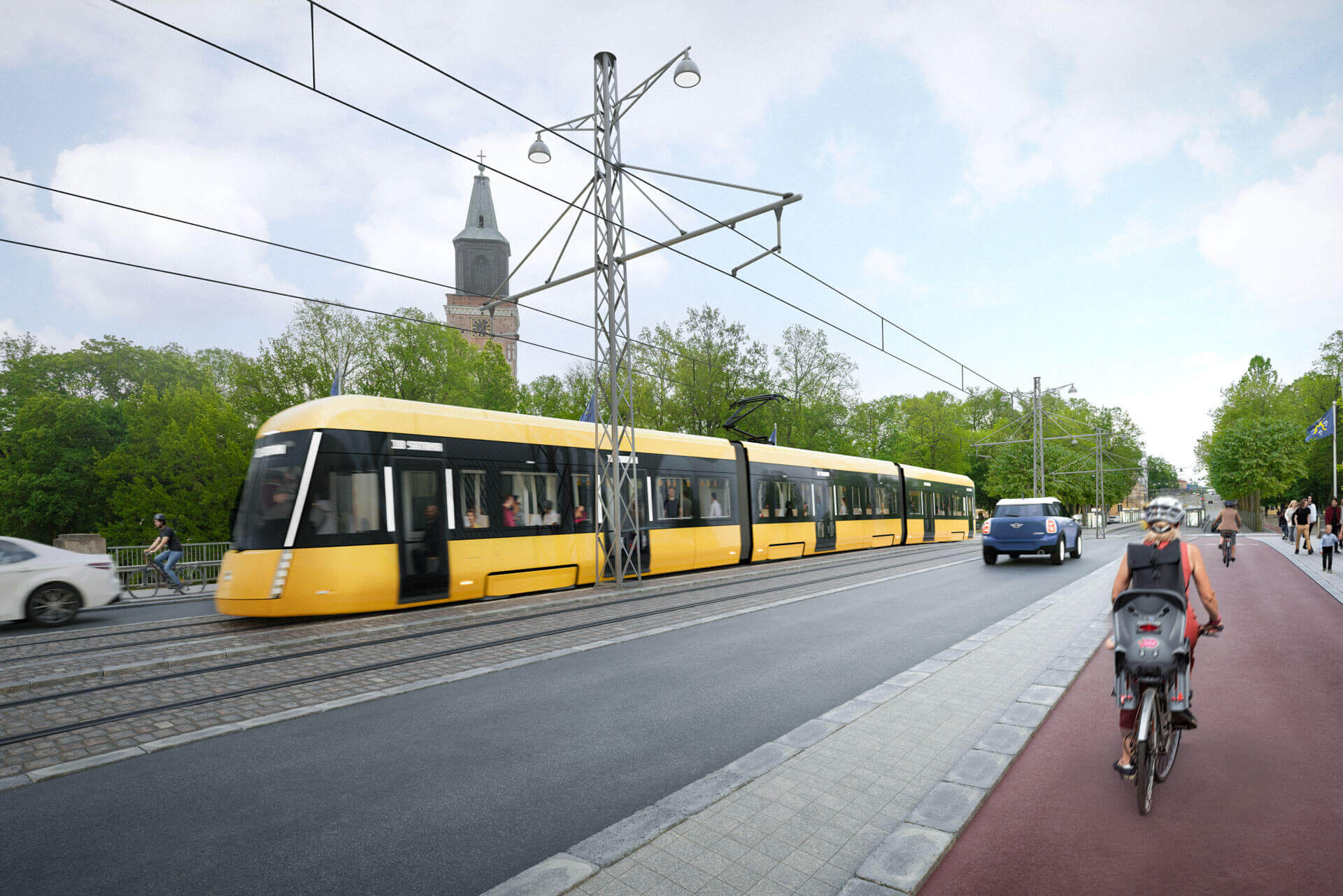 Turun ratikka_Tuomiokirkkosilta